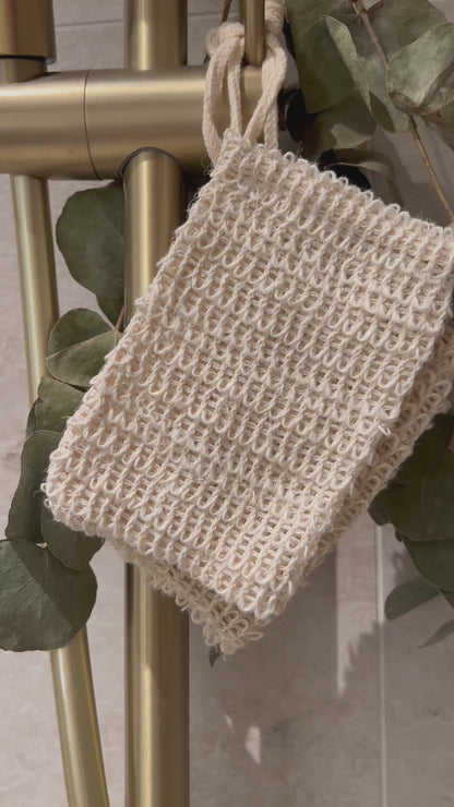 Såpepose av naturfiber